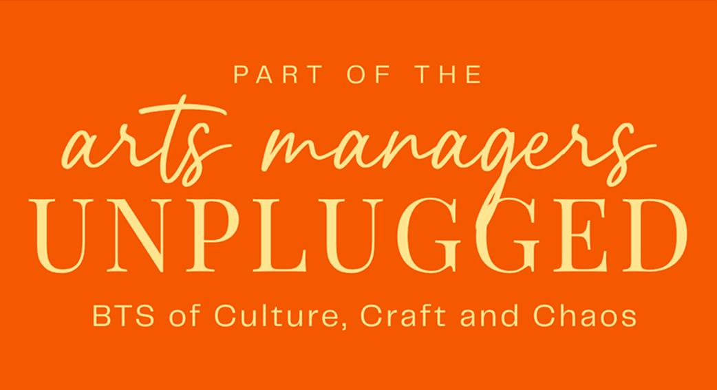 Arts Managers Unplugged stamp